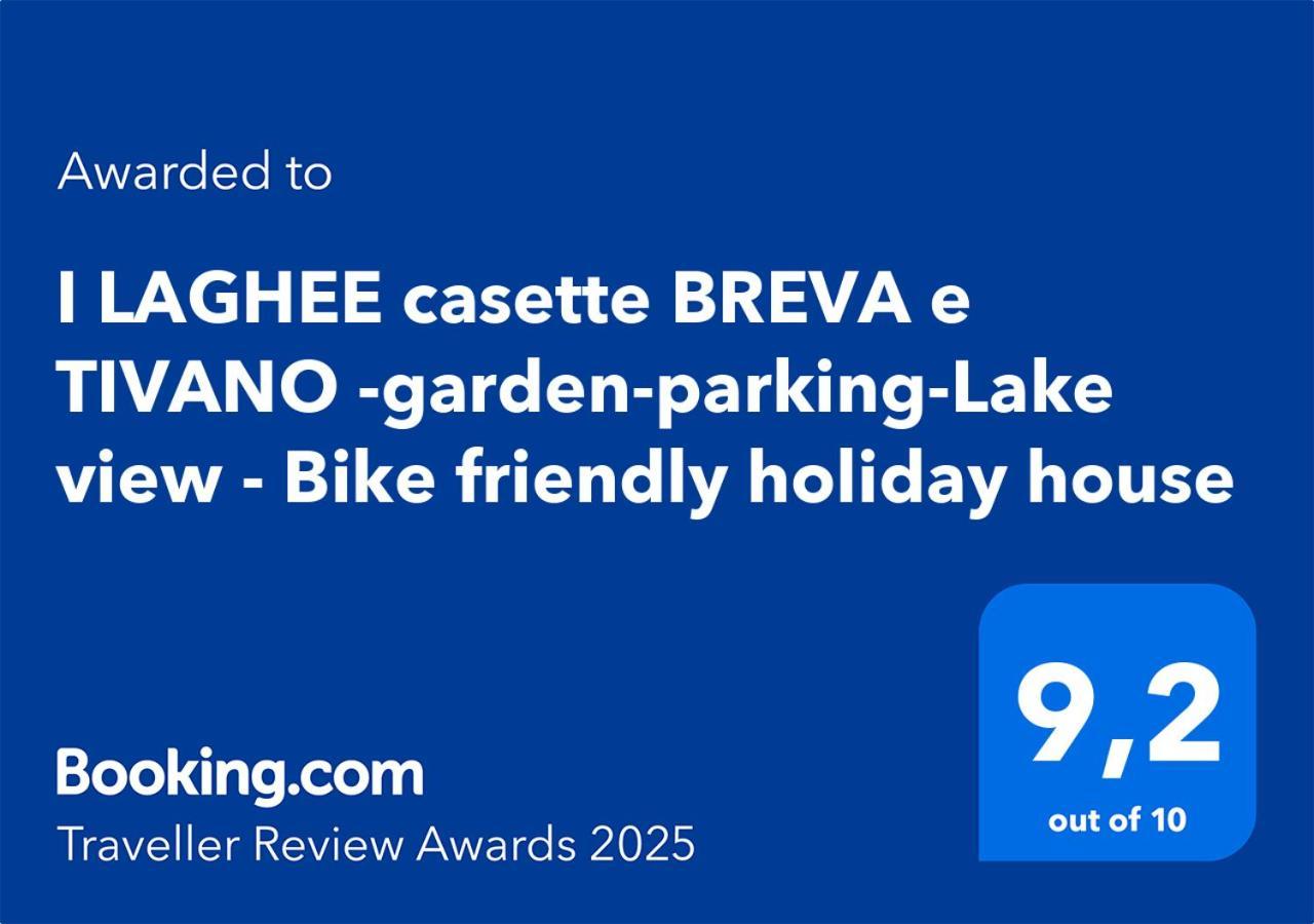 I Laghee Casette Breva E Tivano -Garden-Parking-Lake View - Bike Friendly Holiday House Colico Luaran gambar